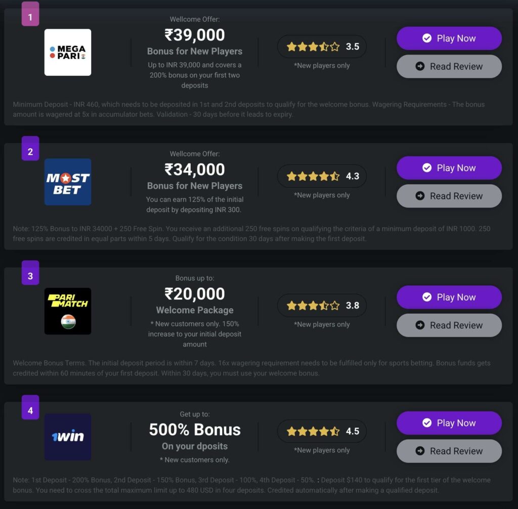 Top casinos with Sweet Bonanza